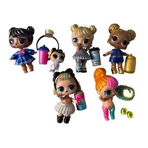 LOL lot of 5 dolls & accessories # 6